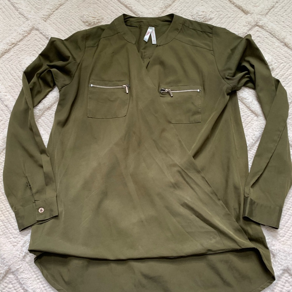 Hi low blouse